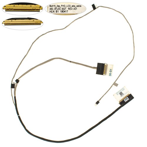 Шлейф матриці для ноутбука Dell Inspiron 15 5584, 30-pin FHD (450.0FU03.0011, 0MW22N)