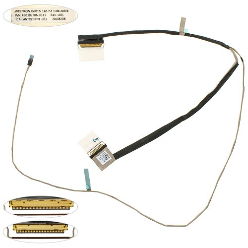 Шлейф матриці ноутбука Dell Inspiron 15 5584 30-pin HD, 450.0G706.0011 (0HWNJT)