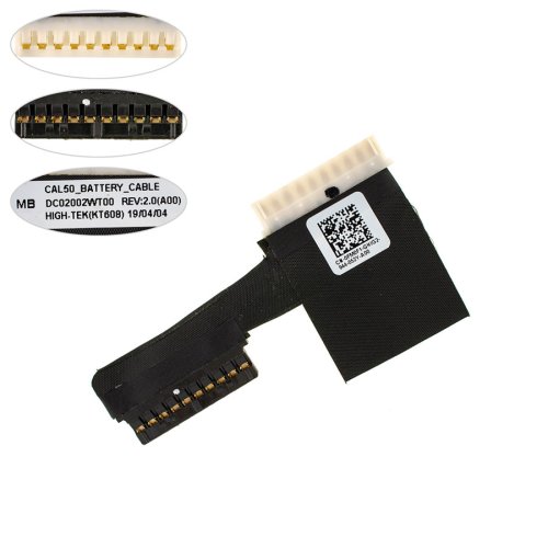 Шлейф підключення акумулятора DELL Inspiron 15 5570 5575 Latitude 3590 0FM0F1 dc02002wt00