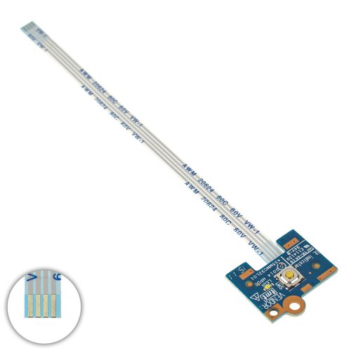 Плата кнопки увімкнення ноутбука HP 440 G2/450/455/470 G2 (LS-B181P)