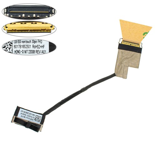 Шлейф матриці HP 830 G9, 30pin LED (6017B1652501)