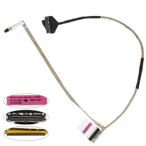 Шлейф матриці Asus K450J/K450V/A450JF, 40pin LED, 50.4LB01.021