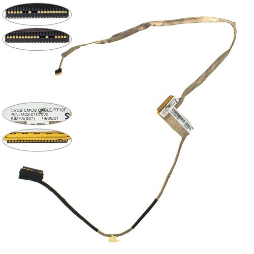 Шлейф матриці для ноутбука Toshiba C50, C55 LED, 422-01F5000
