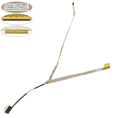 Шлейф матриці ноутбука Toshiba C55/C55d/C55T/C55DT LED, 6017B0440401