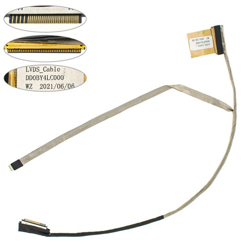 Шлейф матриці ноутбука Toshiba M800/M845/M840 LED, DD0BY4LC000