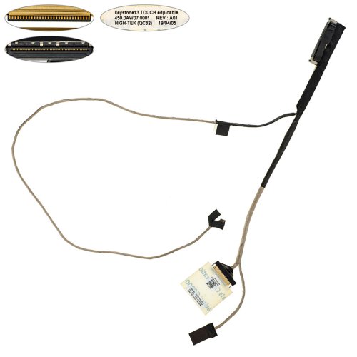 Шлейф матриці ноутбука Dell Latitude 3380 (non touch) LED, 450.0AW07.0001