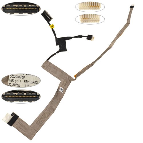 Шлейф матриці Dell Precision M6600/M6700 QAR10 LED, DC02C002F00