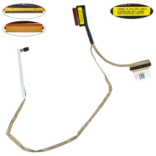 Шлейф матриці Dell Inspiron 15-3511, 3515, 40pin LED, DC02003X400