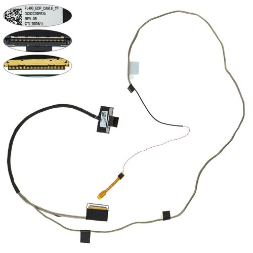 Шлейф матриці Lenovo ThinkPad FL490, L490 — 40pin LED, DC02C00EB20