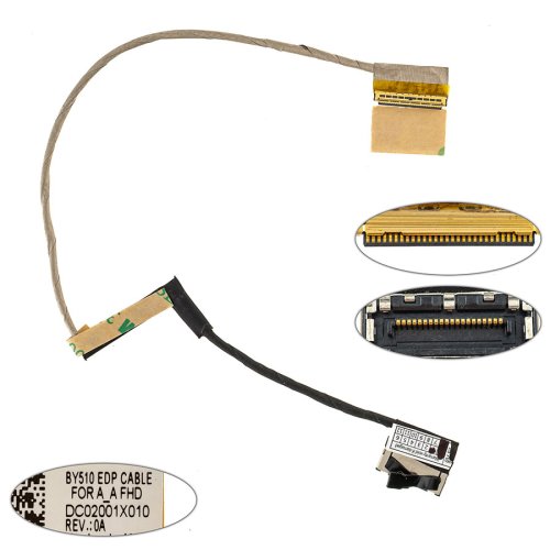 Шлейф матриці для ноутбука Lenovo IdeaPad Y700-15, 30pin/20pin LED, DC02001X010