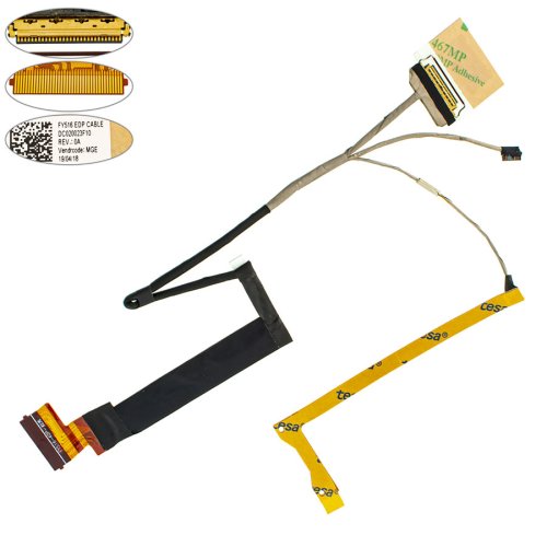 Шлейф матриці Lenovo Legion Y530-15ICH, 30pin, 60Hz, LED, 2019 (DC020023F10)