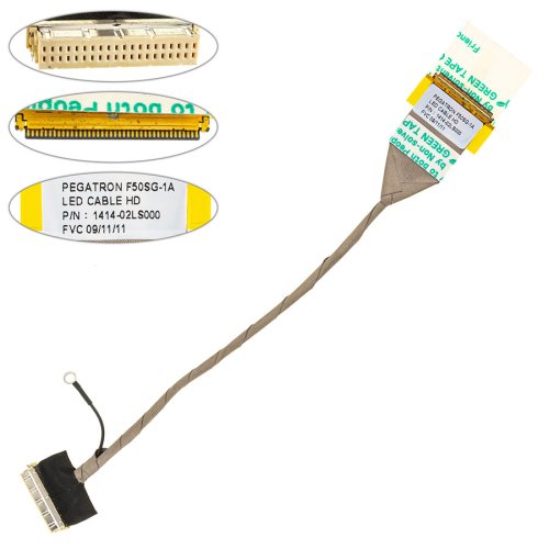 Б/В шлейф матриці ноутбука ASUS F50/F55/X61 LED, 1414-02LS000