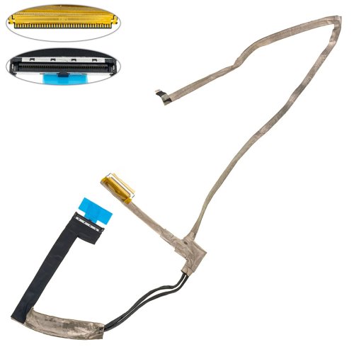 Б/У шлейф матриці для ноутбука HP Pavilion dv6-7000 LED з розʼємом камери 682056-001