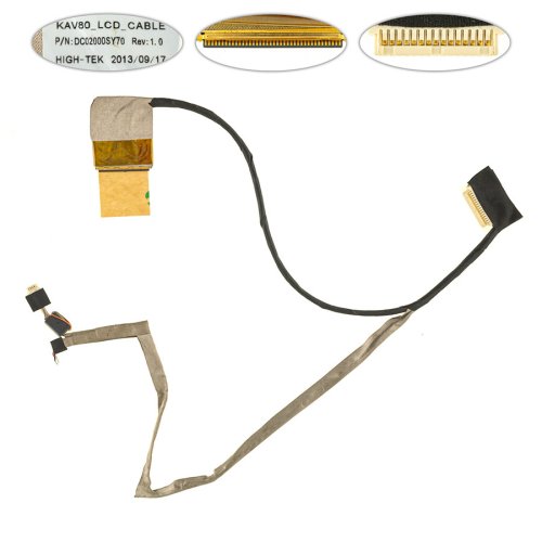 Б/У шлейф матриці ACER GW: LT20,KAV70,KAV80,PB: DOT S, CCFL, роз’єм камери DC02000SY50