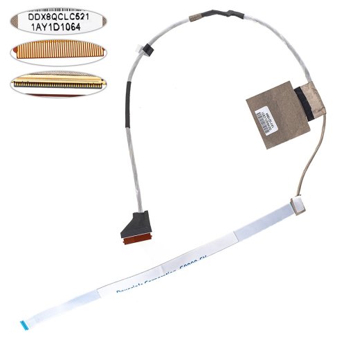 Шлейф матриці для ноутбука HP 450 G8, 455 G8 40 pin 16 (DDX8QCLC521)