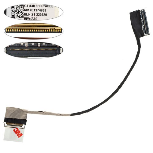 Шлейф матриці ноутбука HP 830 G7/835 G7, 30pin 0.5, FHD (6017B1374901)