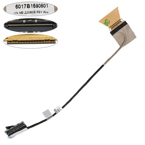 Шлейф матриці для ноутбука HP 840 G7, 845 G7, 30pin, FHD, 400 ніт, 6017b1590801
