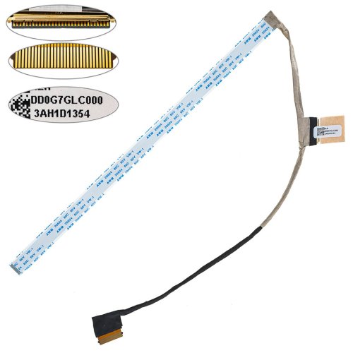 Шлейф матриці для ноутбука HP 14-DV, tpn-Q244, 14-EC 30pin 0.5 (DD0G7GLC000)