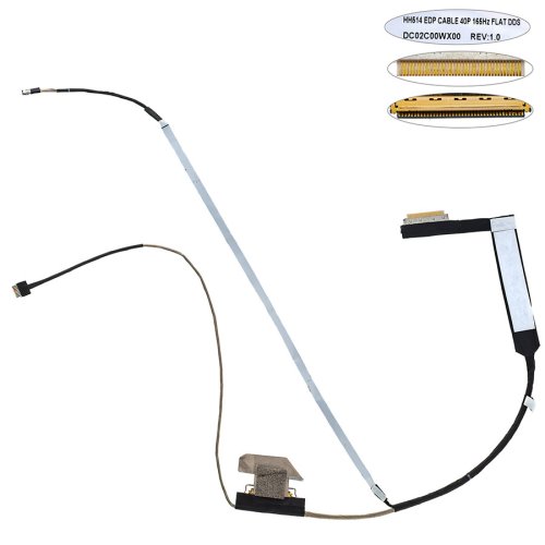 Шлейф матриці Acer AN515-58/N22C1/HH514, 40pin 0.5, 165Hz (DC02C00WX00)