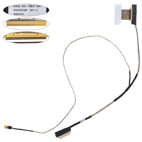 Шлейф матриці для ноутбука Acer PH315-54/GH53G, HD, 40 pin, 0.5 мм (50.QC5N2.002)