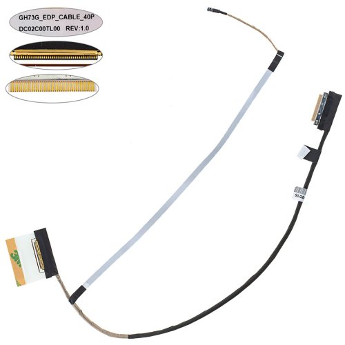 Шлейф матриці для ноутбука Acer PH317-55, 40 pin 0.5 мм (50.QB6N2.007)