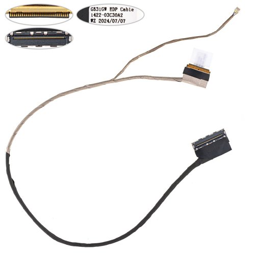 Шлейф матриці для ноутбука Asus G531/G531GW/G531GT/G531G 30pin 0.5мм (1422-03C30A2)