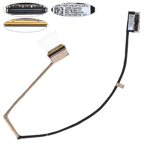Шлейф матриці для ноутбука Asus G634JY, 40 pin 0.5 мм (14005-04440000)