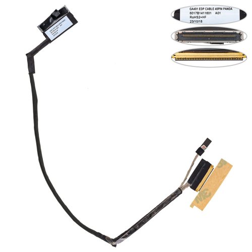 Шлейф матриці для ноутбука Asus GA401/GA401QM/GA401QH/GA401IV, 40pin 0.5 (6017B141160)