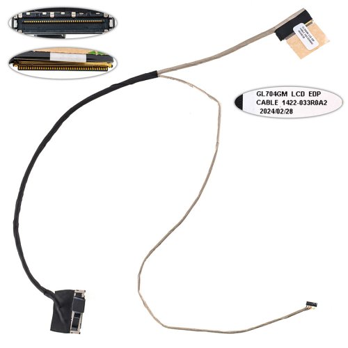 Шлейф матриці для ноутбука Asus GL703, GL703V, GL703VM, GL703VD 40pin FHD (1422-033R0A2)