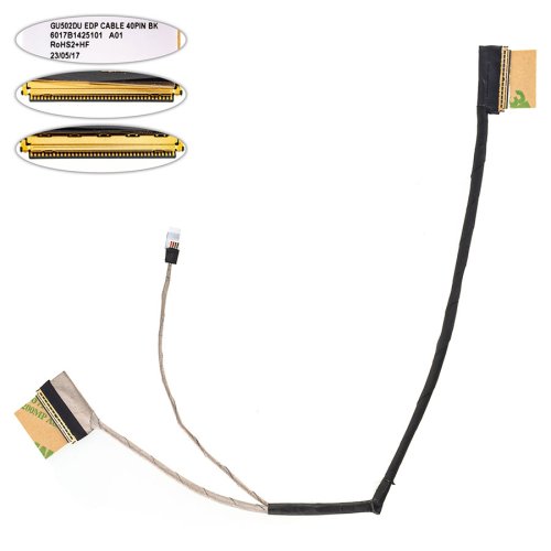 Шлейф матриці ноутбука Asus GU502DU, GA502I, GU502DL 40-pin 0.5 (6017B1425101)