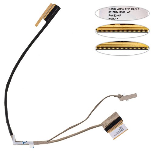 Шлейф матриці для ноутбука Asus GX502, GA502, 40 pin 0.5 (6017B1411301)