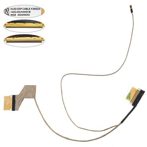 Шлейф матриці для ноутбука Asus K3402Z/K3402V/M3402/X3402 OLED 40pin 0.5 (1422-03UK000CB)