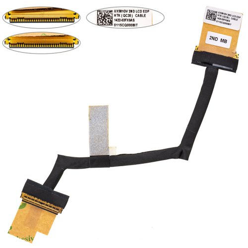 Шлейф матриці для ноутбука Asus UX581GV, UX581L, UX5000F 30pin 0.5мм (1422-03fx0as)