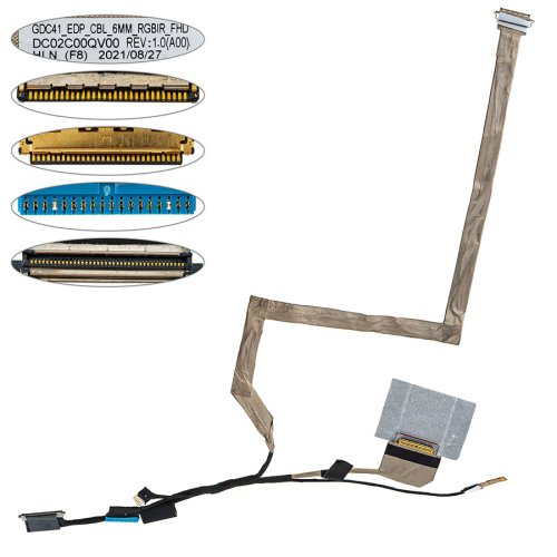 Шлейф матриці для ноутбука Dell 7420S, E7420S 30pin 0.5 IR FHD (DC02C00QV00)