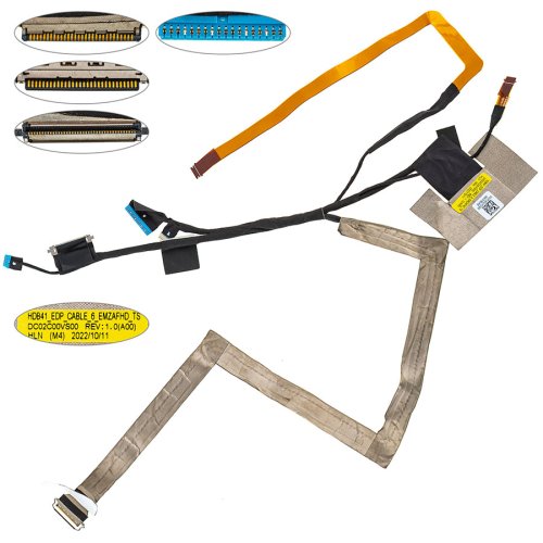 Шлейф матриці ноутбука Dell 7430, E7430 30pin 0.4мм (DC02C00VS00)