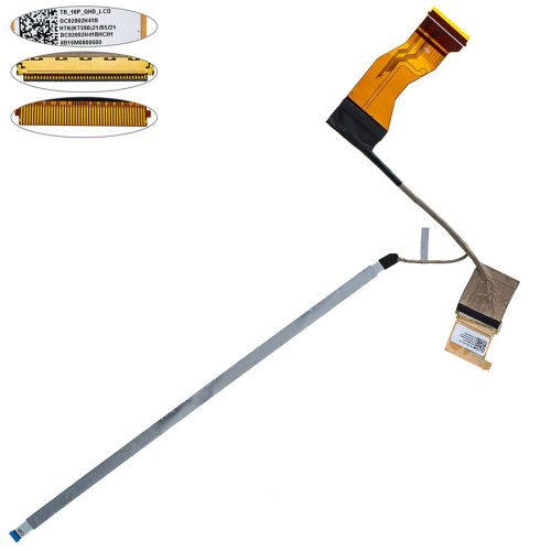 Шлейф матриці для ноутбука Lenovo ThinkBook 16p G3, 40pin 0.5мм (DC02002N41B)