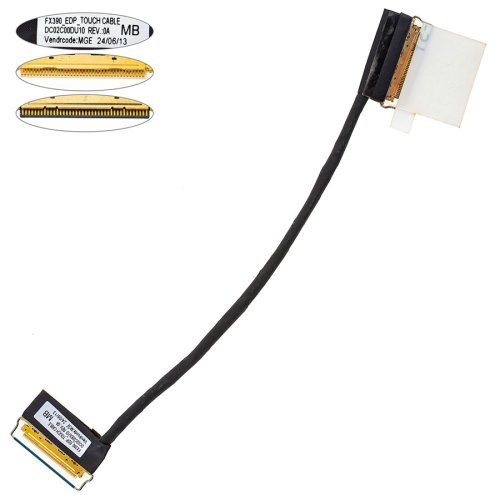 Шлейф матриці для ноутбука Lenovo X13, X390 4K 40pin 0.4мм (DC02C00DU10)