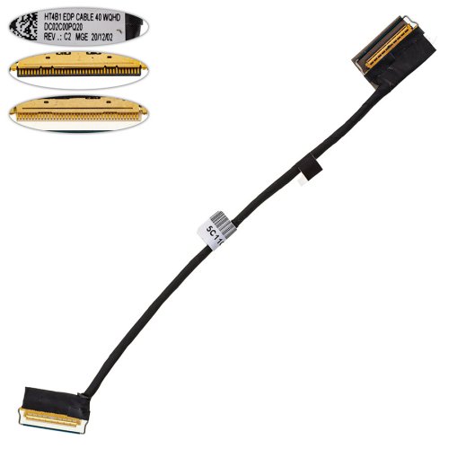 Шлейф матриці для ноутбука Lenovo T14s Gen 2, HD 40-pin 0.4 (5C11C12514)