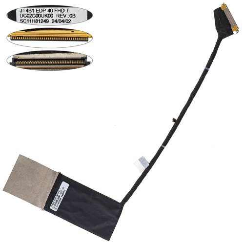 Шлейф матриці ноутбука Lenovo T14s Gen 3, 40pin 0.5мм (DC02C00UK00)