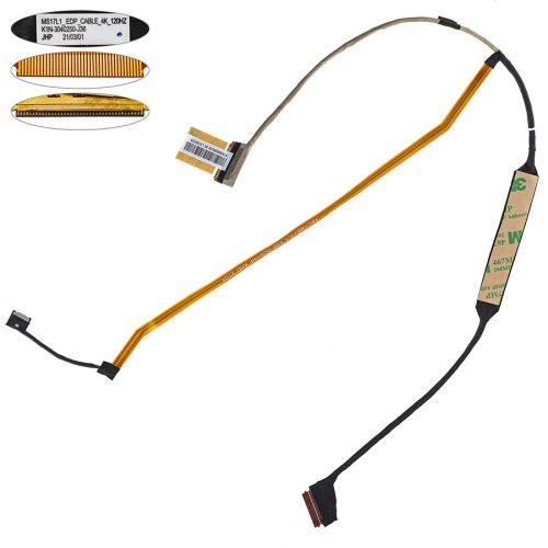 Шлейф матриці для ноутбука MSI GF76/GL76/MS-17L1 40pin 0.5mm (K1N-3040250-J36)