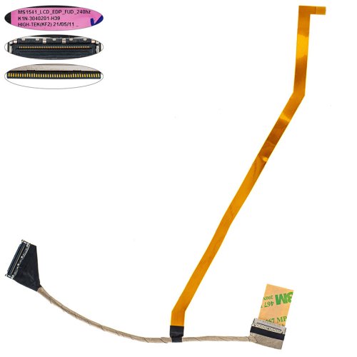Шлейф матриці для ноутбука MSI GE66 MS-1541 40pin 0.4мм 240Hz K1N-3040201-H39