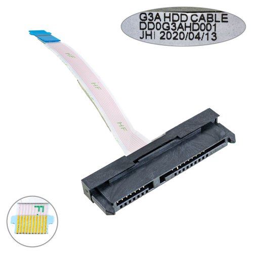 Шлейф HDD для ноутбука HP 15-ce, 15-dc, 14-v (DD0G3AHD001)