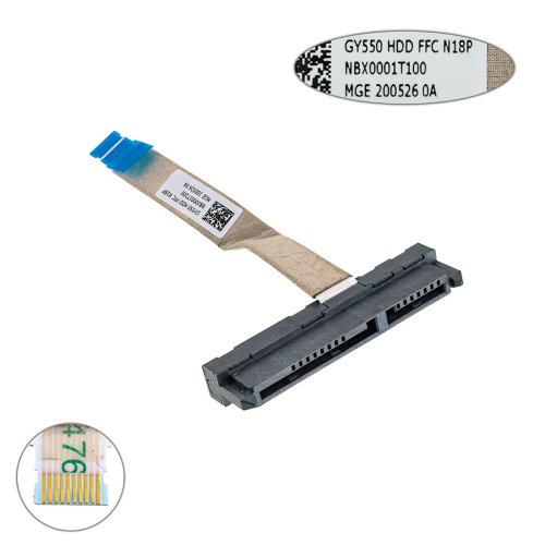 Шлейф HDD для ноутбука Lenovo 15ARH05H, NBX0001T100