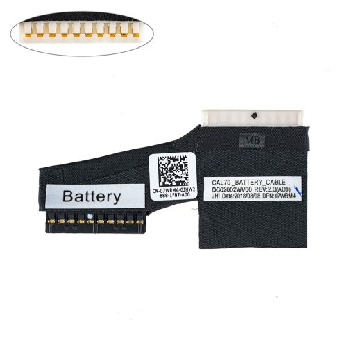 Шлейф підключення акумулятора для Dell Inspiron 17 5770, 5775 DC02002WV00