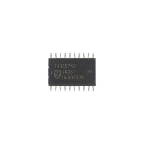 Мікросхема 74HC574D для ноутбука, 8-бітний D-тригер (SOIC-20)