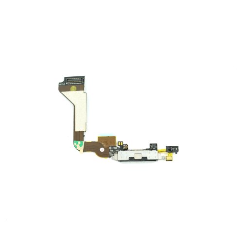 Шлейф с разъемом зарядки для Apple Iphone 4G, black, high copy