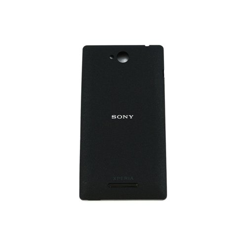 Задня кришка корпусу для Sony C2305 S39h Xperia C, чорна