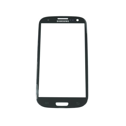 Скло корпусу для Samsung I9300 Galaxy S3 чорне (висока копія)