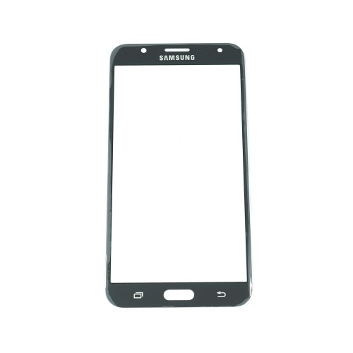 Скло корпусу для Samsung J700 Galaxy J7, чорне Original