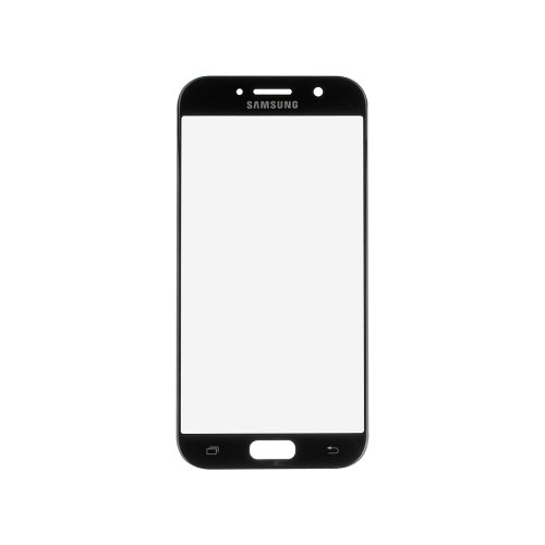 Скло корпусу з рамкою для Samsung A5 A520, чорне, Original
